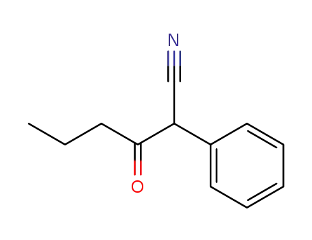 3-oxo-2-phenyl-hexanenitrile