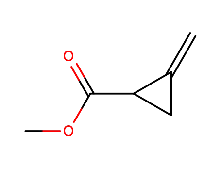Molecular Structure of 88787-23-9 (Cyclopropanecarboxylic acid, 2-methylene-, methyl ester)