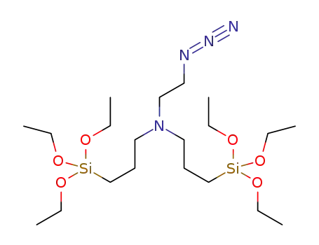 N‐(2‐azidoethyl)‐3‐(triethoxysilyl)‐N‐(3‐(triethoxysilyl)propyl)propan‐1‐amine