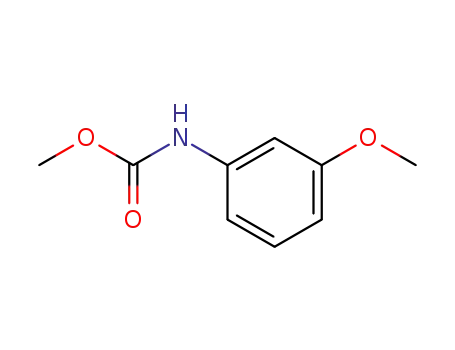 Molecular Structure of 51422-77-6 ((3-Methoxyphenyl)carbamic acid methyl ester)