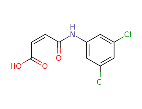 Molecular Structure of 55198-61-3 (N-(3,5-dichlorophenyl)maleamic acid)
