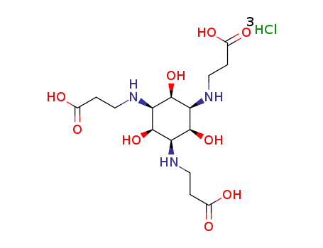 1,3,5-triamino-1,3,5-trideoxy-cis-inositol-tri-N,N',N"-propionic acid trihydrochloride
