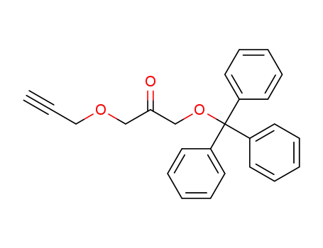 1-(prop-2-yn-1-yloxy)-3-(trityloxy)propan-2-one