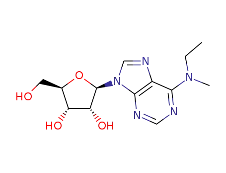(2R,3R,4S,5R)-2-(6-(ethyl(methyl)amino)-9H-purin-9-yl)-5-(hydroxymethyl)tetrahydrofuran-3,4-diol