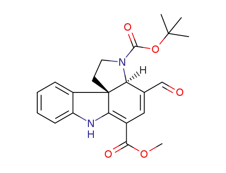 (3aR,11a1R)-3-tert-butyl 6-methyl 4-formyl-3a,7-dihydro-1H-pyrrolo[2,3-d]carbazole-3,6(2H)-dicarboxylate