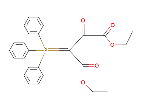 Molecular Structure of 29393-95-1 (Butanedioic acid, oxo(triphenylphosphoranylidene)-, diethyl ester)