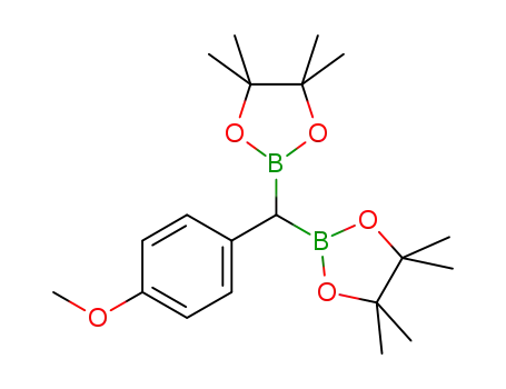 2,2'‐((4‐methoxyphenyl)methylene)bis(4,4,5,5‐tetramethyl‐1,3,2‐dioxaborolane)