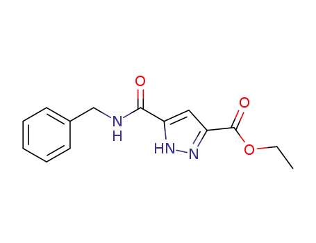 ethyl 5-(benzylcarbamoyl)-1H-pyrazole-3-carboxylate