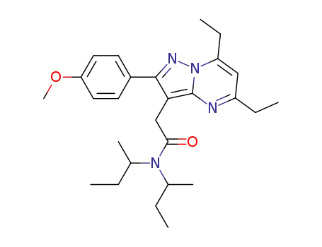 N,N-di-sec-butyl-2-(5,7-diethyl-2-(4-methoxyphenyl)pyrazolo[1,5-a]pyrimidin-3-yl)acetamide