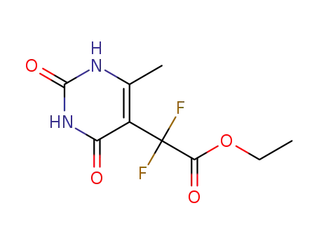 ethyl 2,2-difluoro-2-(6-methyl-2,4-dioxo-1,2,3,4-tetrahydropyrimidin-5-yl)acetate