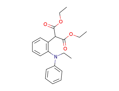 1,2-diethyl 2-(2-[ethyl(phenyl)amino]phenyl)propanedioate