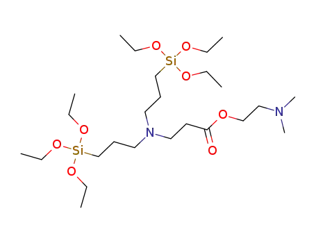 2-(dimethylamino)ethyl 3-(bis(3-triethoxysilylpropyl)amino)propanoate