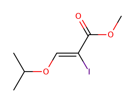 methyl (Z)-2-iodo-3-isopropoxyacrylate