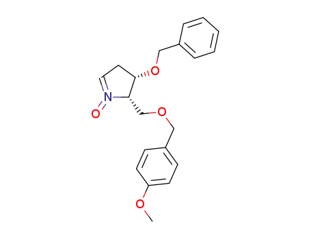 (2S,3S)-3-benzyloxy-2-(p-methoxybenzyloxymethyl)-3,4-dihydro-2H-pyrrole-1-oxide