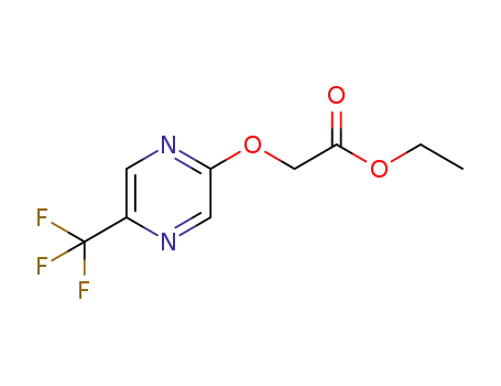 ethyl 2-((5-(trifluoromethyl)pyrazin-2-yl)oxy)acetate
