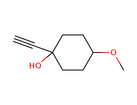 1-ethynyl-4-methoxycyclohexan-1-ol