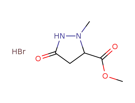 methyl 2-methyl-5-oxopyrazolidine-3-carboxylate hydrobromide