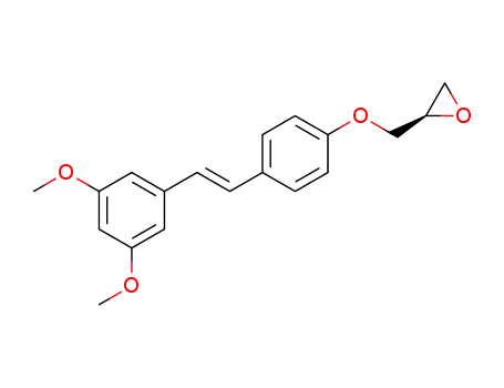 (R,E)-2-((4-(3,5-dimethoxystyryl)phenoxy)methyl)oxirane