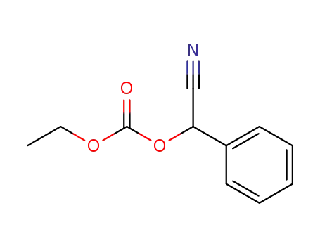 O-ethoxycarbonyl 2-hydroxy-2-phenylacetonitrile