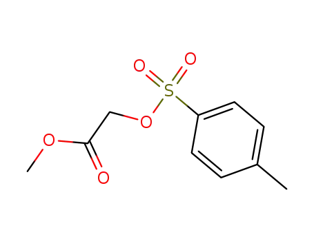 Molecular Structure of 88016-30-2 (methyl {[(4-methylphenyl)sulfonyl]oxy}acetate)
