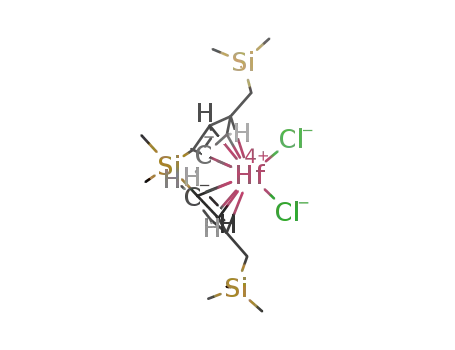 dimethylsilylbis((trimethylsilyl)methylcyclopentadienide)hafnium dichloride
