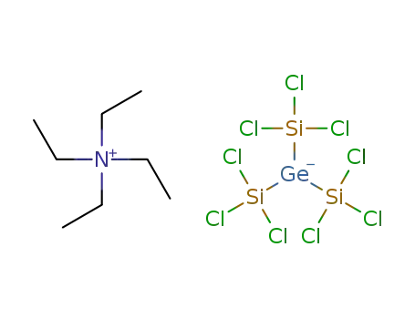Cl9GeSi3(1-)*C8H20N(1+)