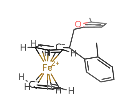 2-methyl-5-(2-(ferrocenyl)-2-(o-tolyl)ethyl)furan