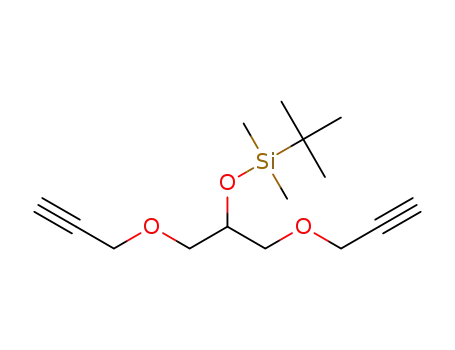 2-O-tert-butyldimethylsilyl-1,3-di-(prop-2-yn-1-yloxy)propan-1,2-diol