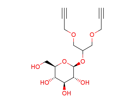 1,3-di-(prop-2-yn-1-yloxy)prop-2-yl β-D-glucopyranoside