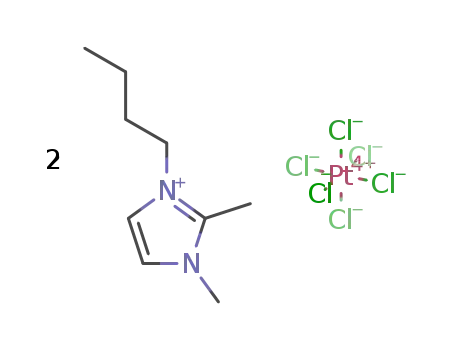bis(1-butyl-2,3-dimethylimidazolium) hexachloroplatinate(IV)