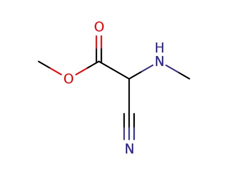 methyl 2-methylaminocyanoacetate