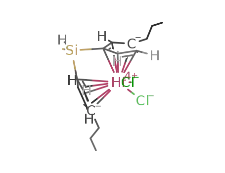 Me(H)Si(n-PrCp)2HfCl2, Cp=cyclopentadienyl