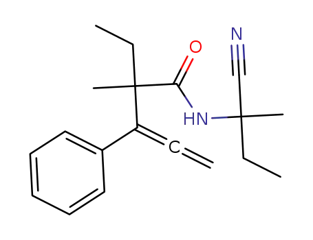 N-(2-cyanobutan-2-yl)-2-ethyl-2-methyl-3-phenylpenta-3,4-dienamide