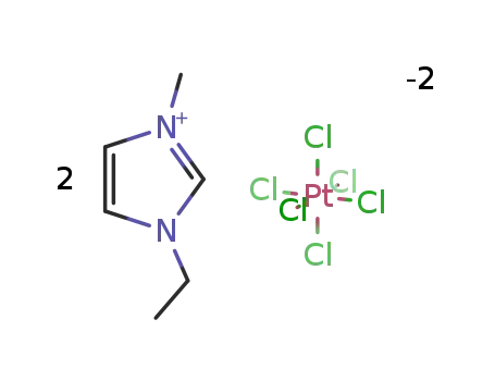 bis(1-ethyl-3-methylimidazolium) hexachloroplatinate(IV)