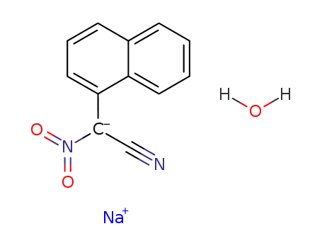 [1]naphthyl-nitro-acetonitrile; sodium compound