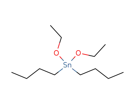 Molecular Structure of 1067-41-0 (Dibutyldiethoxystannane)