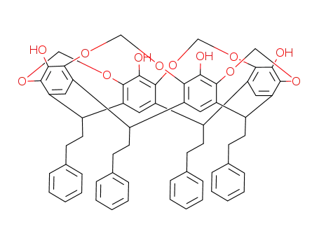 1,21,23,25-tetrakis(2-phenylethyl)-2,20:3,19-dimetheno-1H,21H,23H,25H-bis[1,3]dioxocino[5,4-i:5',4'-i']benzo[1,2-d:5,4-d']bis[1,3]benzodioxocin-7,11,15,28-tetrol