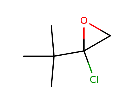 Molecular Structure of 76955-39-0 (Oxirane, 2-chloro-2-(1,1-dimethylethyl)-)