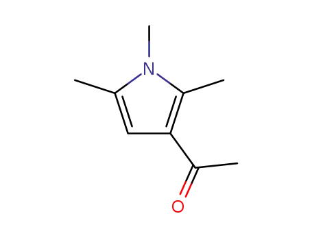 Molecular Structure of 90433-85-5 (Ethanone, 1-(1,2,5-trimethyl-1H-pyrrol-3-yl)- (9CI))