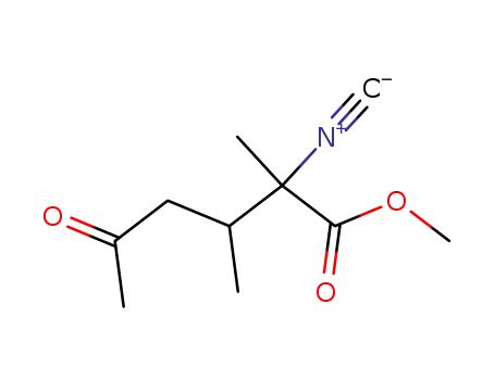 2-Isocyano-2,3-dimethyl-5-oxo-hexanoic acid methyl ester