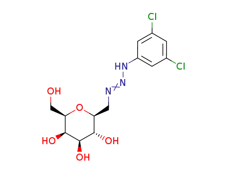 β-D-galactopyranosylmethyl 3,5-dichlorophenyltriazene