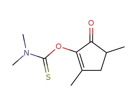 Carbamothioic acid, dimethyl-,
O-(2,4-dimethyl-5-oxo-1-cyclopenten-1-yl) ester