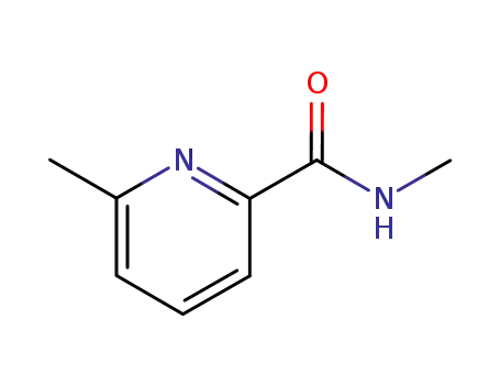 Molecular Structure of 107427-69-0 (2-Pyridinecarboxamide,N,6-dimethyl-(9CI))