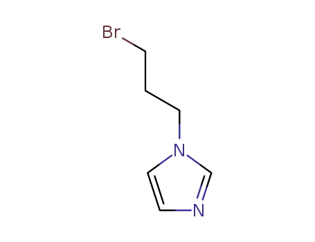 Molecular Structure of 144385-79-5 (1-(3-bromopropyl)-1H-imidazole(SALTDATA: HBr))