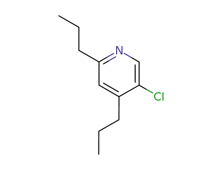 3-chloro-4,6-dipropylpyridine