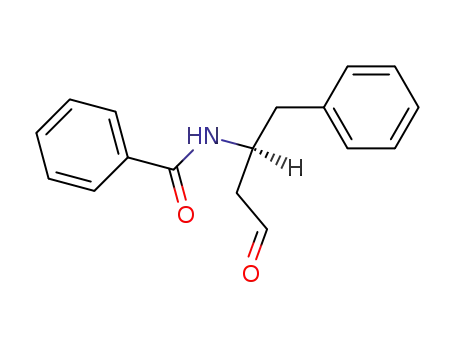 (3S)-3-benzamido-4-phenylbutanal