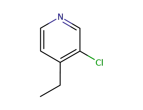 Molecular Structure of 79698-48-9 (Pyridine, 3-chloro-4-ethyl-)