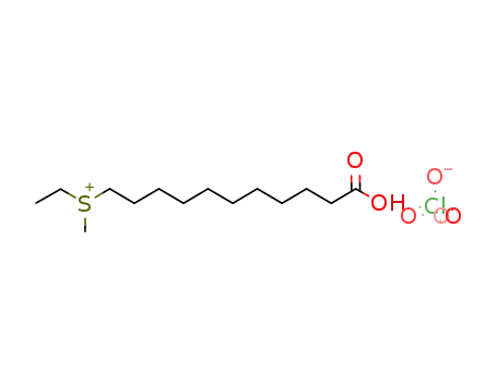 (10-Carboxy-decyl)-ethyl-methyl-sulfonium; perchlorate