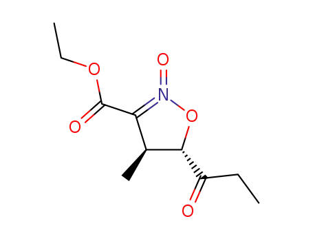(4,5-trans)-3-(ethoxycarbonyl)-4-methyl-5-propanoyl-2-isoxazoline 2-oxide