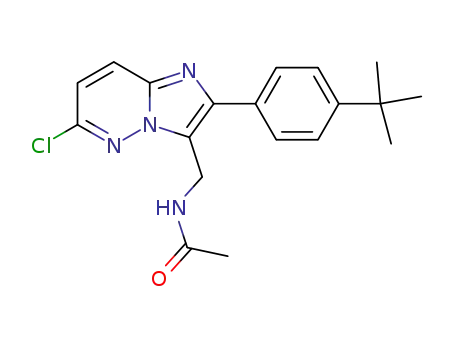 N-[2-(4-tert-Butyl-phenyl)-6-chloro-imidazo[1,2-b]pyridazin-3-ylmethyl]-acetamide